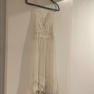 Free People Lace Mini Dress
